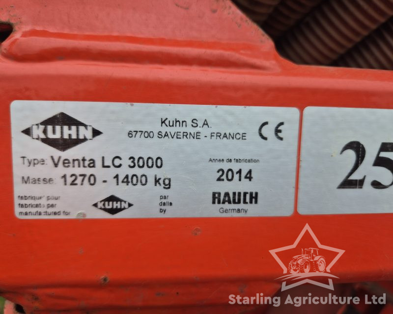 Kuhn HD3004/LC3000 3m Combi Drill