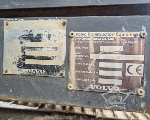 Volvo EC140CL Excavator