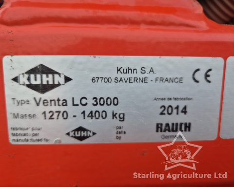 Kuhn HD3004/LC3000 3m Combi Drill