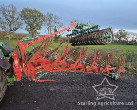 Kverneland LB85 6F (5+1) Plough and Packomat
