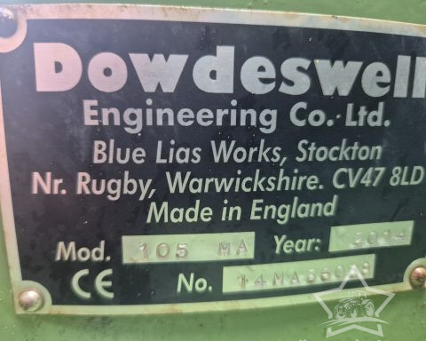 Dowdeswell 105 MA 5F Plough