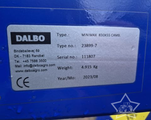 Dalbo MiniMax 830 Rolls