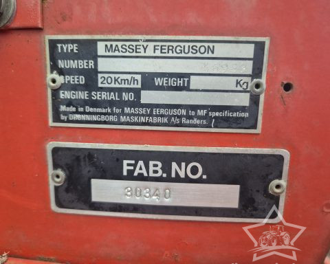 Massey Ferguson 38 Combine