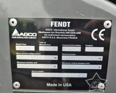 Fendt 12130N Baler