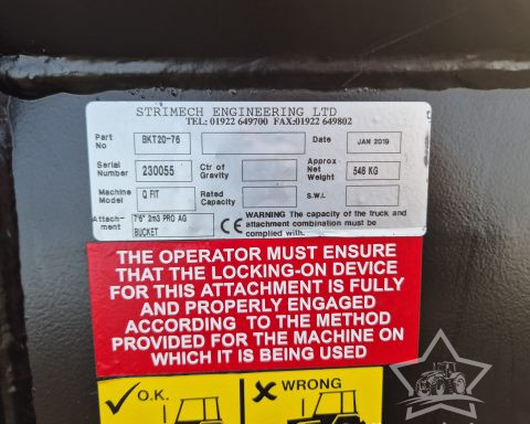 Strimech and JCB Buckets