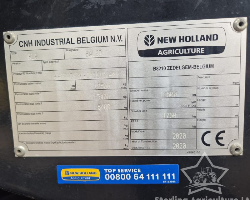 New Holland 1290 Plus Loop Master Baler