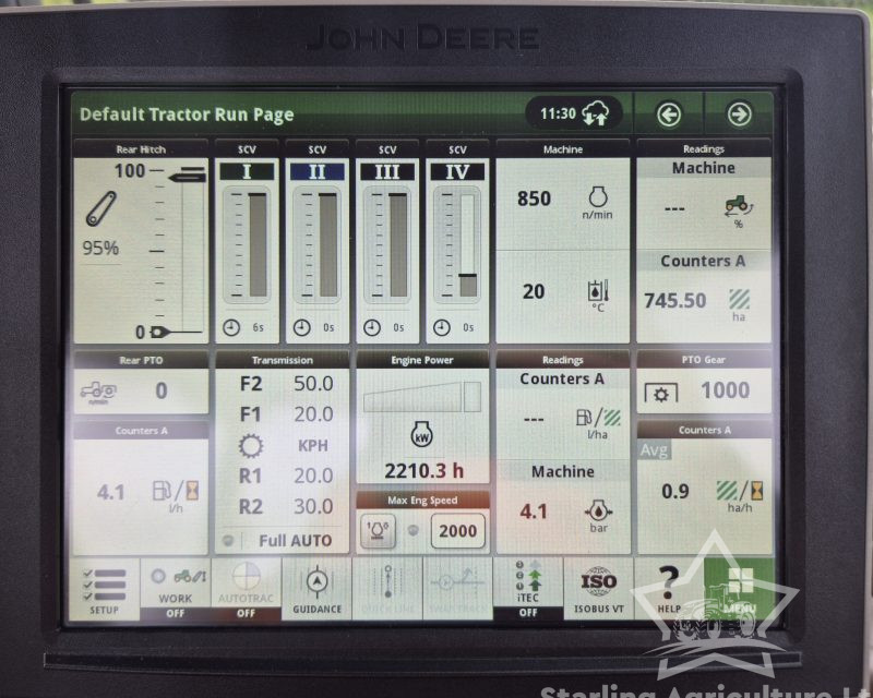 John Deere 6195R Premium