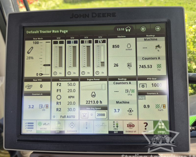 John Deere 6195R Premium