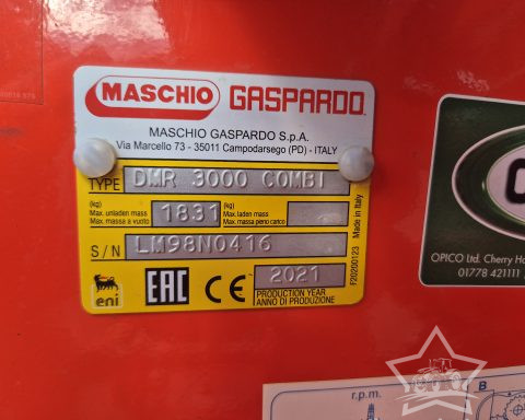 Maschio DMR 3000 Power Harrow with Alitalia 300 Drill