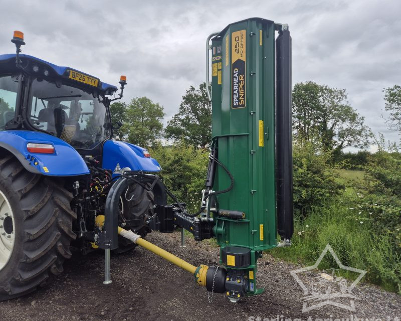 Spearhead Sniper 250HD Offset Flail Mower