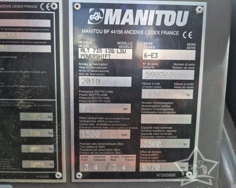Manitou 735-120 LSU Powershift