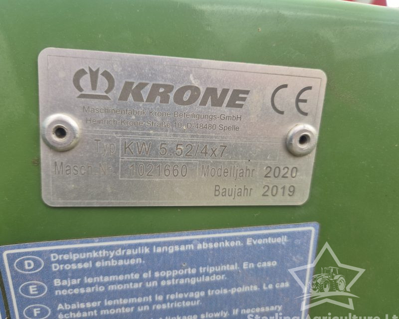 Krone KW 5.52/4×7 Tedder