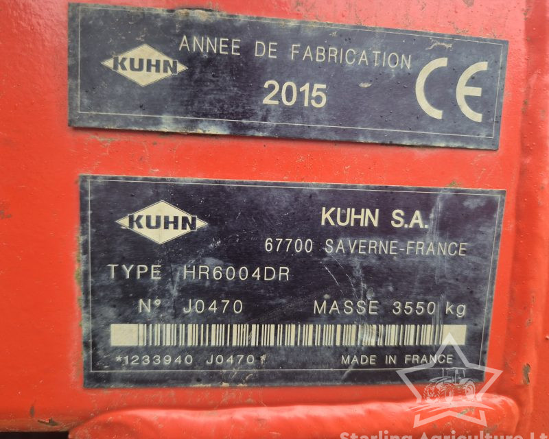 Kuhn HR6004 Power Harrow