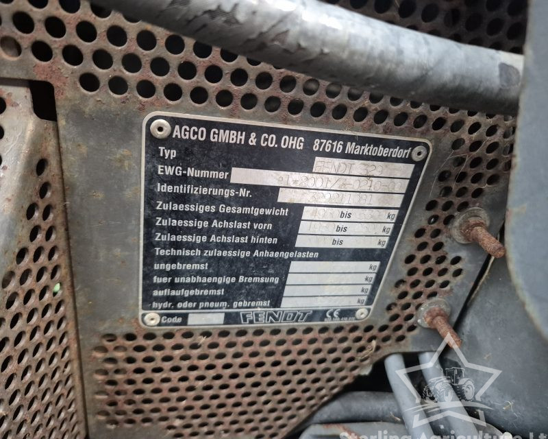 Fendt 209S Tractor
