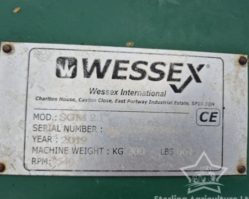 Wessex CMT 210 Finishing Mower