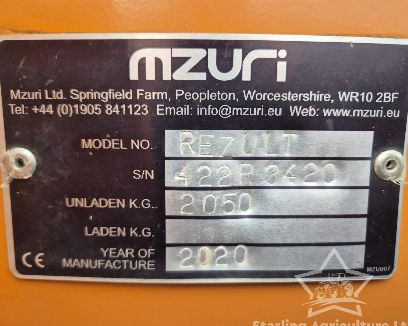 MZURI REZULT Straw Rake