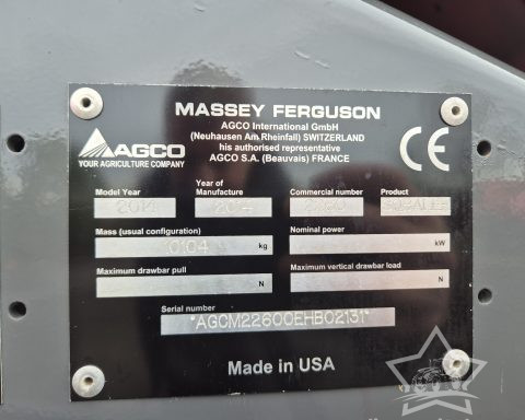 Massey Ferguson 2260 Baler