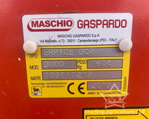 Maschio Erprice DCR 3m Power Harrow