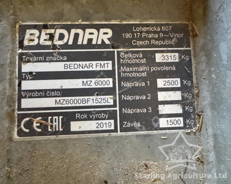 Bednar Mulcher MZ6000