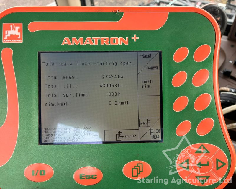 Amazone UX3200 28m Sprayer