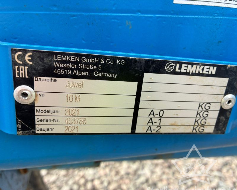 Lemken Juwel 10M 7F OnLand / InFurrow Plough