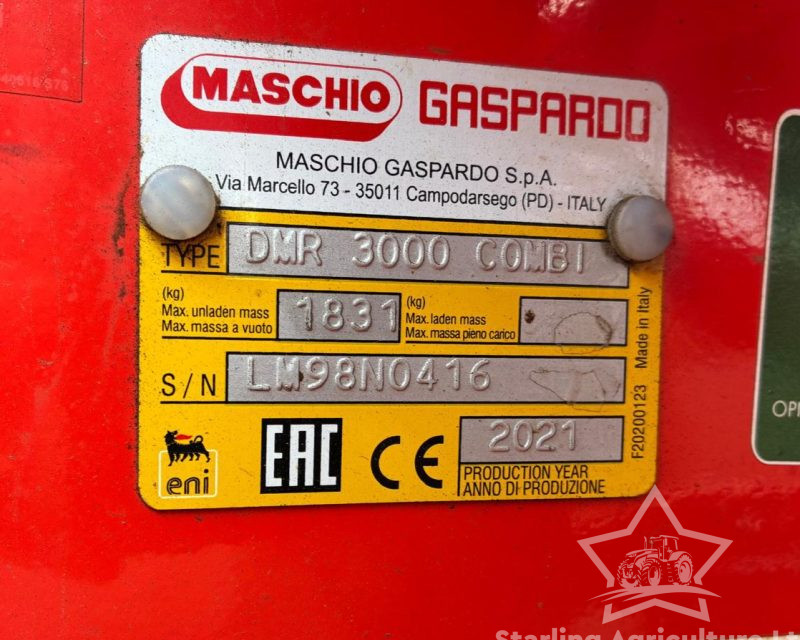 Maschio DMR 3000 Power Harrow with Alitalia 300 Drill