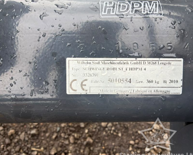 Stoll Robust F4 Loader for Fendt 206V