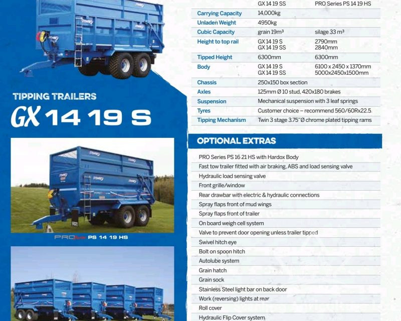 Stewart GX14 19S Grain Trailer